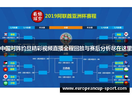 中国对阵约旦精彩视频直播全程回放与赛后分析尽在这里